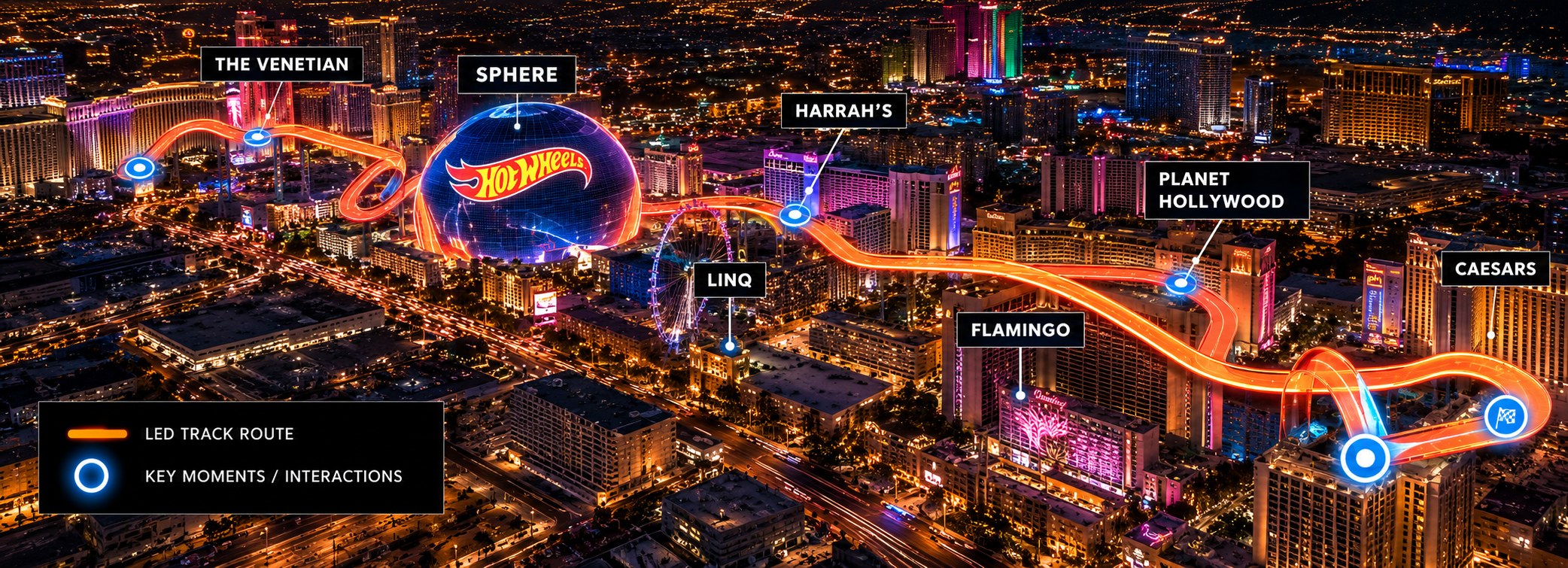Vegas Is The Track